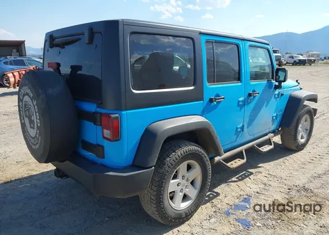 2017 Jeep Wrangler Unlimited Sport 4X4 from USA, damaged, VIN 1C4BJWDG7HL733155